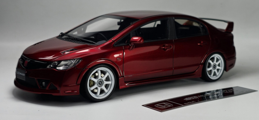 Honda Civic Type-R(FD2) Mugen RR - Alpha Model AM02-0065 1/24 Scale Final Assembly & Finished Model Build Guide