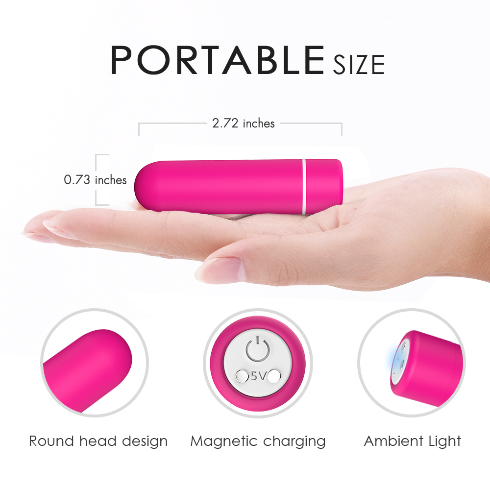 Wireless Remote Control Love Bullet Egg Vibrator Waterproof Silicone with 9 Frequency for Woman and Couple 