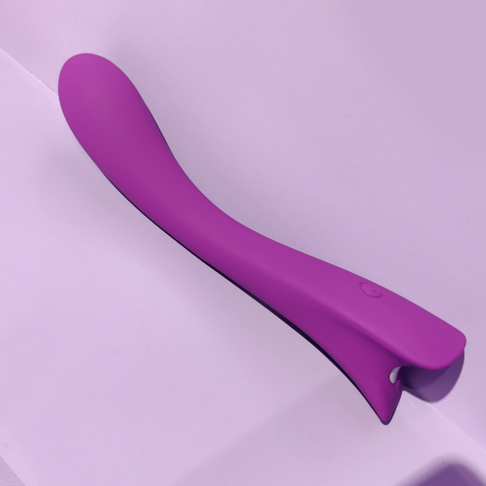 personal handheld rechargeable rubber erotic massage tools Long thin dildo vibrator Sexhande-023