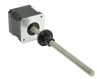 Linear stepper motor actuator