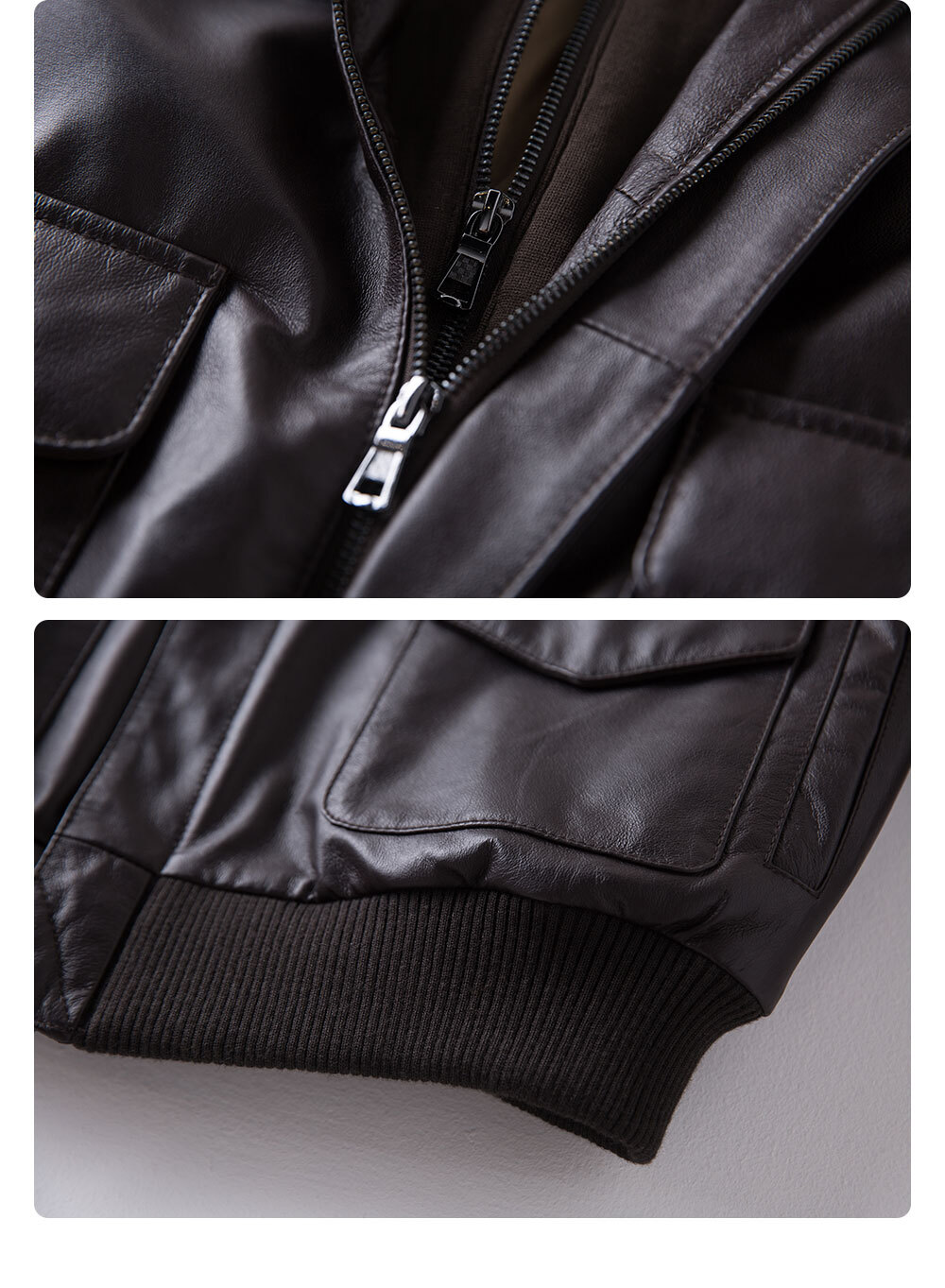 Men's Hooded Leather Bomber Jacket MXGX173 Lambskin leather moto hooded jacket brands| men's lambskin hooded leather jacket brands