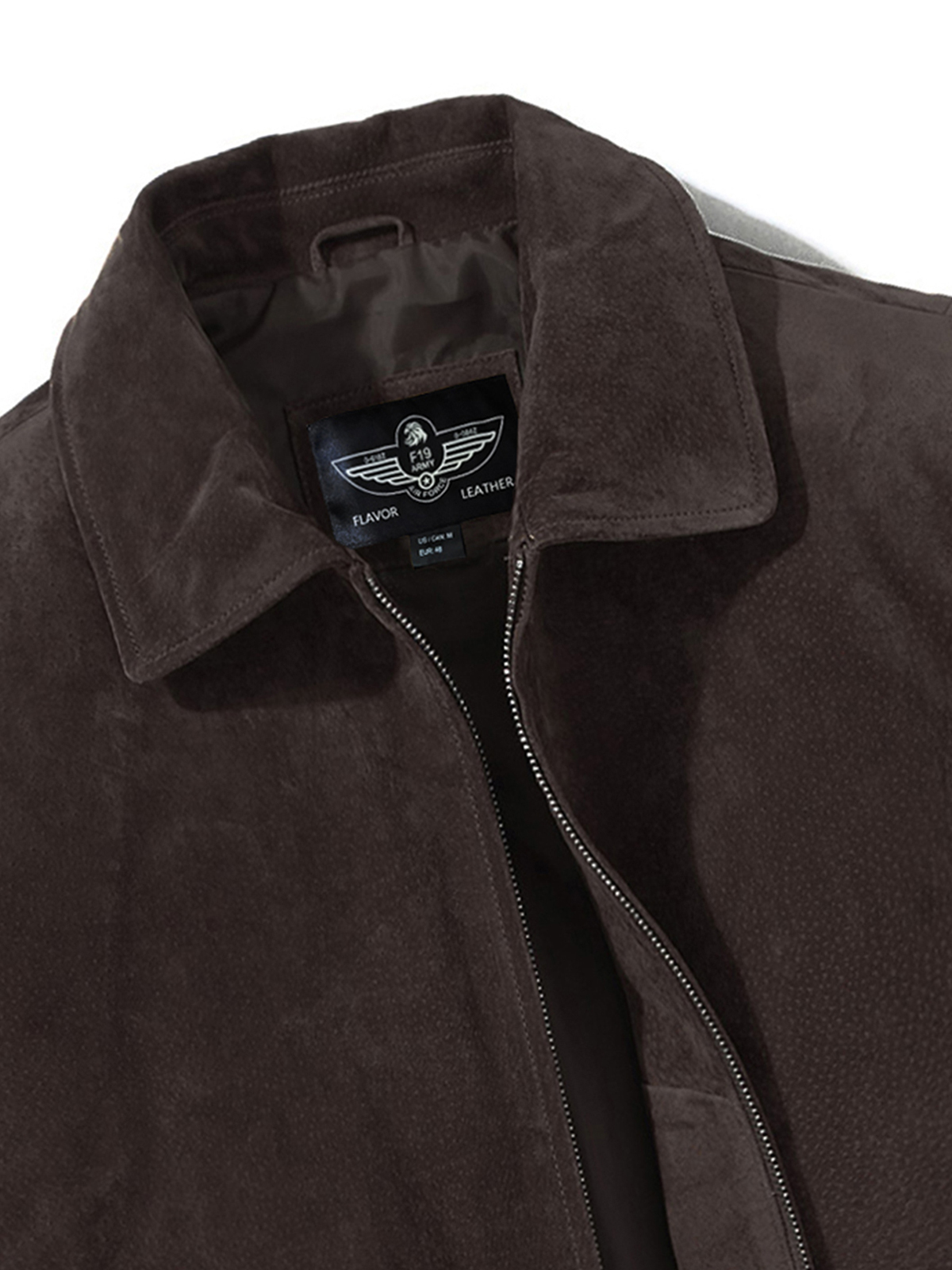 Men's Gray Suede Leather Jacket Bomber MXGX294 Buy flavor leather moto jacket| buy pigskin leather jacket