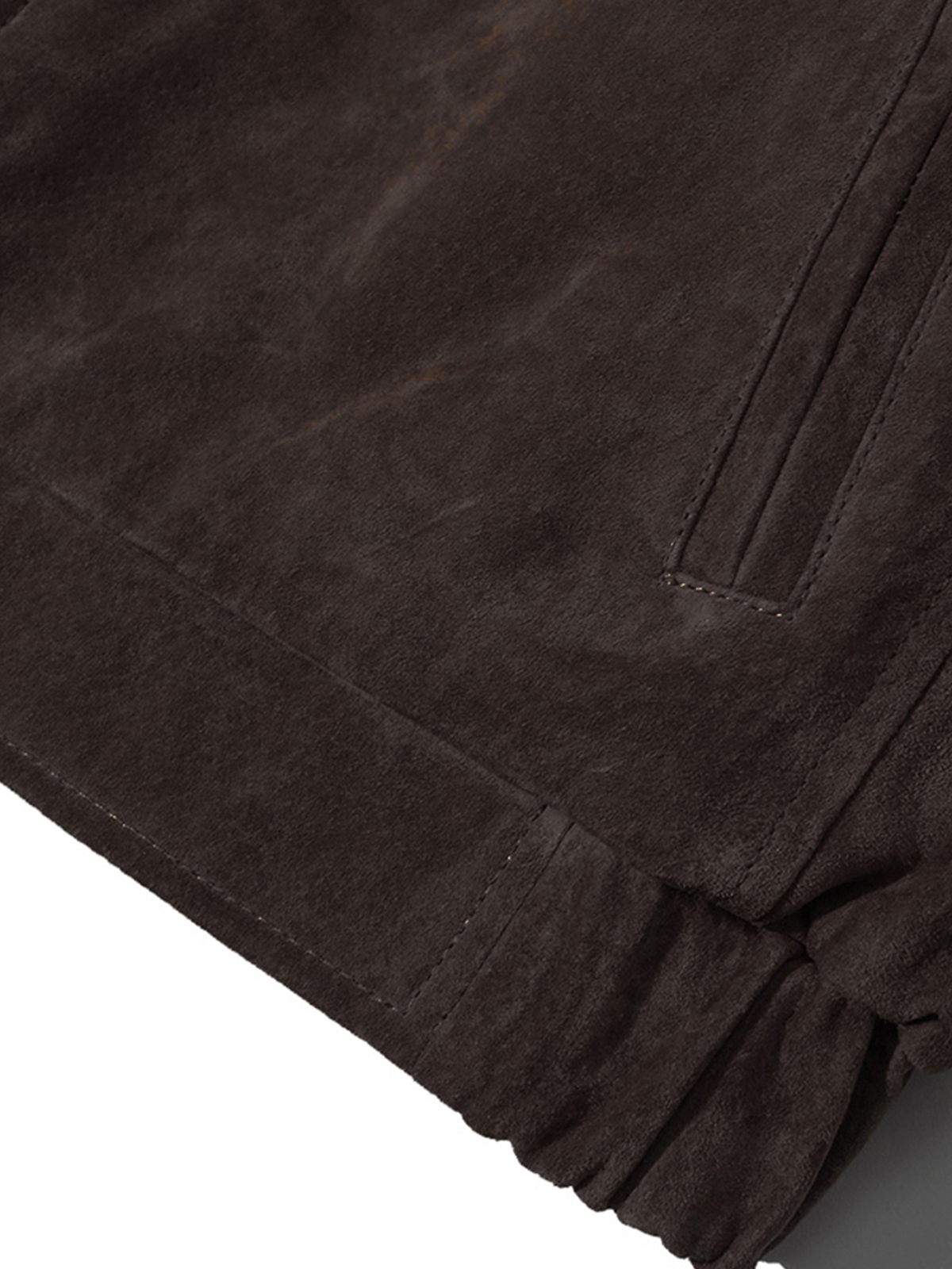Men's Gray Suede Leather Jacket Bomber MXGX294 Buy flavor leather moto jacket| buy pigskin leather jacket