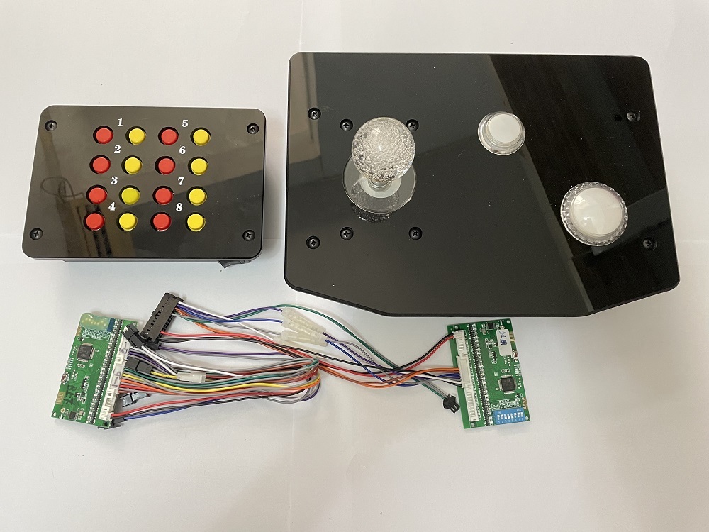Fish Arcade Tables Parts Wireless Arcade 8P Control Table Console Set with Joystick Buttons Set Fish Arcade Tables Parts Wireless Arcade 8P Control Table Console Set with Joystick Buttons Set fish arcade tables parts