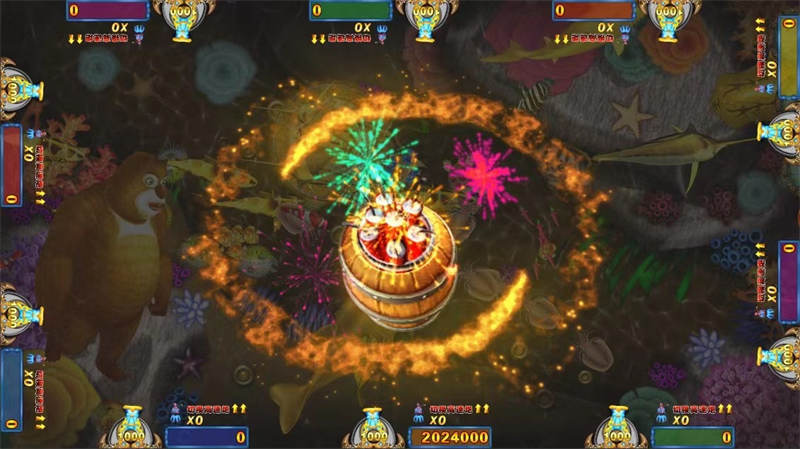 Amusing Fish Table Arcade Shooting Game Bear Dominates the World Amusing Fish Table Arcade Shooting Game Bear Dominates the World fish table arcade shooting game