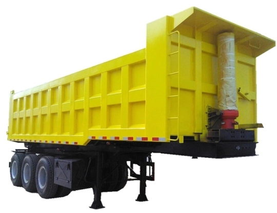3 axles Dump semi trailer