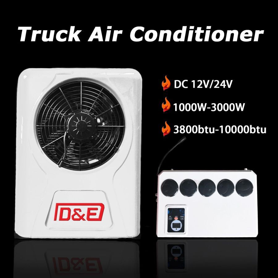 Summer Essentials for Truck---Parking Air Conditioner!!!