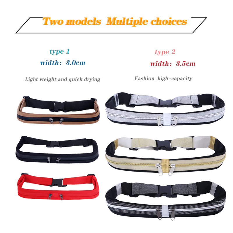 Hot sale Sports Running Waist Bag Belt