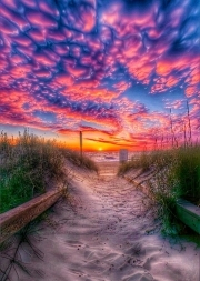 Sunature AB Diamond Painting Art Full Square Round Drills Sunset Diamond Painting Kit 5-10 AB Colors