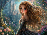 Sunature Diamond Painting Kit Full Square Round Drills Beauty Castle Diamond Painting Art