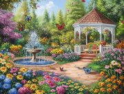 Sunature Diamond Painting Kit Full Square Garden Diamond Painting Art