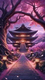 Sunature Diamond Painting Art Full Square Round Drills Pavilion Tree Diamond Painting Kits