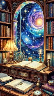Sunature AB Diamond Painting Art Full Square Round Drills Mystery Door Book Diamond Painting Kits (5-10 AB Colors)