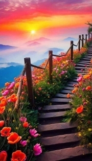 Sunature Diamond Painting Art Full Square Round Drills Sunset Diamond Painting Kit