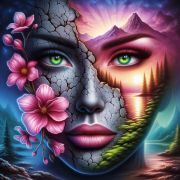 Sunature Diamond Painting Art Full Square Round Drills Landscape Beauty Diamond Painting Kit