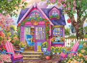Sunature Diamond Painting Art Full Square Round Drills She Shed House Garden Diamond Painting Kit