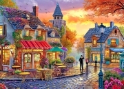 Sunature Diamond Painting Art Full Square Round Drills Village Scenery Diamond Painting Kit