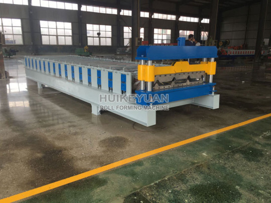 39mm Peak height metal roofing panel cold roll forming machine