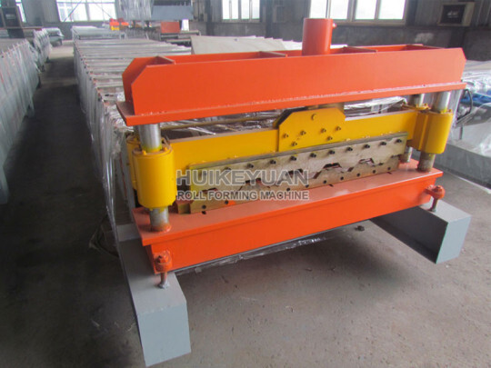 HKY-750 Metal Floor Deck Roll Forming Machine