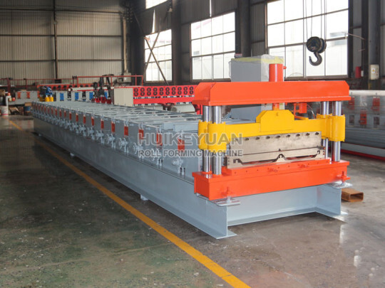 Sanding seaming roof panel roll forming machine