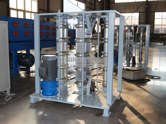 Vertical Roofing Sheet Curving Roll Forming Machine