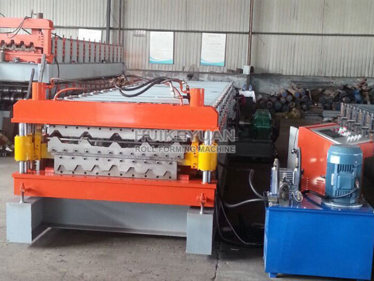 Double Layer Floor Deck Roll Forming Machine