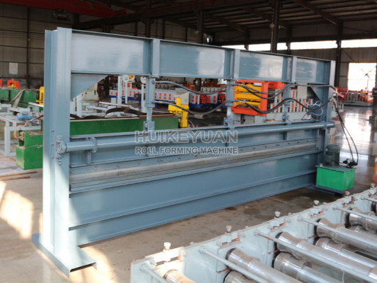 4m hydraulic control metal sheet bending machine
