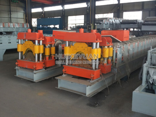 Aluminum Metal Roofing Ridge Cap Roll Forming Machine