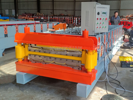 HKY840-900 Double Layer Roof and Wall Panel Roll Forming Machine