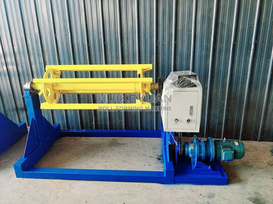 5T Electric Decoiler Machine