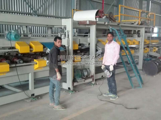 EPS and Rock Wool Sandwich Panel Production Line