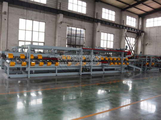 Z Lock EPS and Rock Wool Sandwich Panel Production Line
