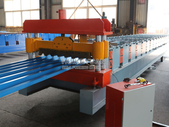 HKY 35-125-750 Trapezoidal Roof Sheet Roll Forming Machine