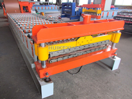 C8 C21 Russia Type Roof And Wall Panel Sheet Roll Forming Machine