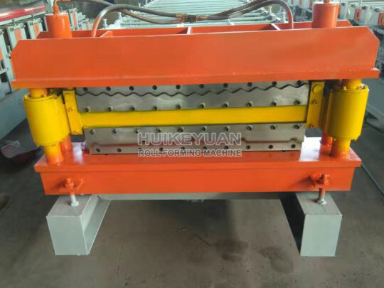 HKY850+840 Color Coated Double Layer Roof Panel Roll Forming Making Machine