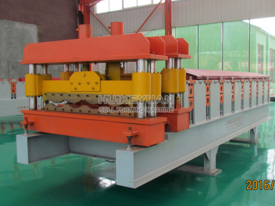 Colored Steel Galvanized Glazed Roof Tile Roll Forming Making Machine
