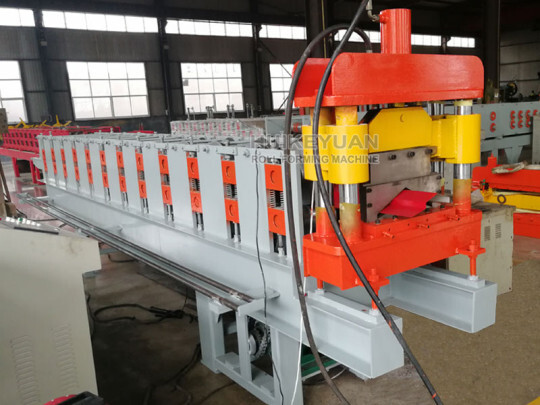 Ridge Cap Shape Roof Tile Roll Forming Making Machine