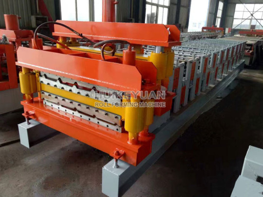 Galvanized Steel Roof Sheet Double Layer Roll Forming Machine