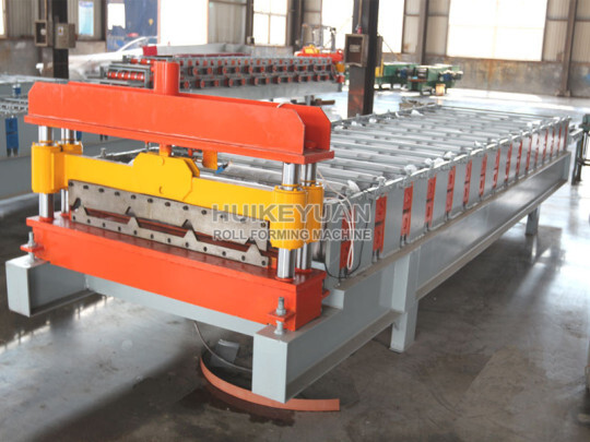IBR Trapezoidal Roofing Sheet Roll Forming Machine China Manufacturer