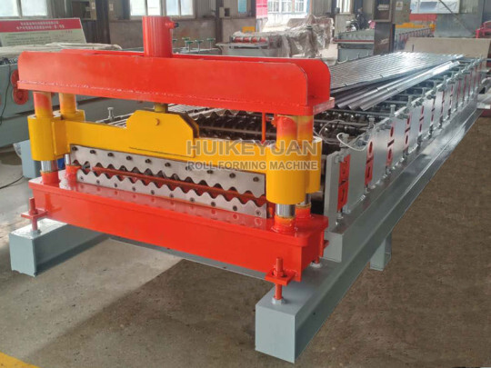 Wall and Roof wave Sheet Roll Forming Making Machine