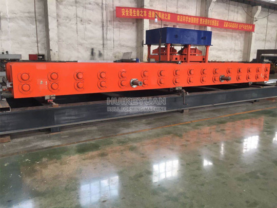W Beam Highway Guardrail Panel Roll Forming Making Machine