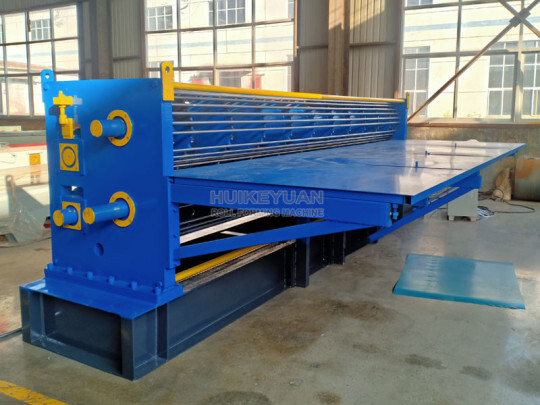 Horizontal Barrel Corrugated Wavy Roll Forming Machine