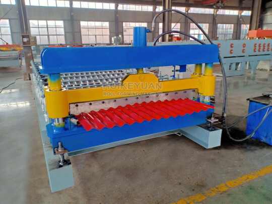Galvanized Sheet Metal Manufacturing Roll Forming Machine