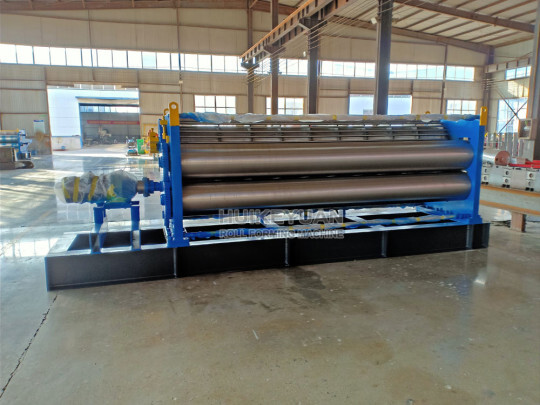 Horizontal Barrel Corrugated Sheet Roll Forming Making Machine