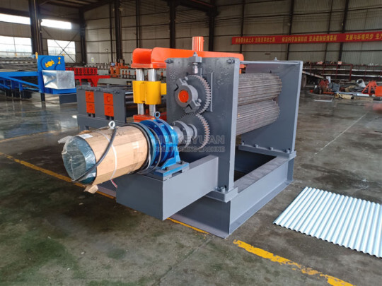 Horizontal Roof Trapezoidal Sheet Roll Forming Making Machine