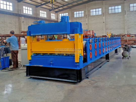 Container Sheet Roof Roll Forming Machine for Bottom and Side Panel