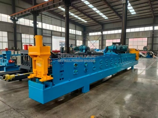 Automatic Logistics Warehouse Storage Pallet Rack Roll Forming Machine for Industrial Storage Frame Production
