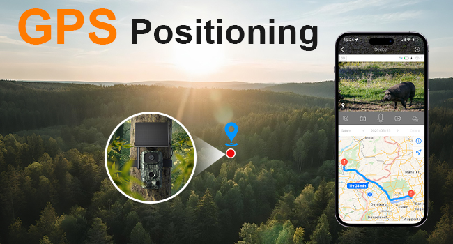 4G LTE Cellular Trail Cameras with Night Vision Motion Activated Waterproof, Wireless Game Cameras 0.05s Trigger Motion Activated, Real-Time Alerts for Wildlife Monitoring, Color Night Vision