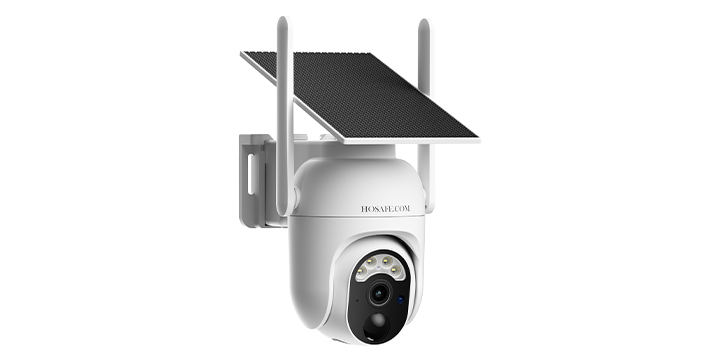 HOSAFE 2K solar WiFi 360 security camera for outdoor home security