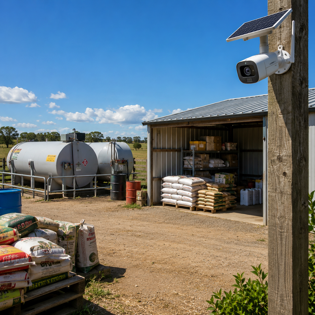Fuel and Storage Areas